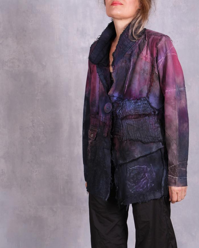 'like a deep bright thought'  modern couture jacket